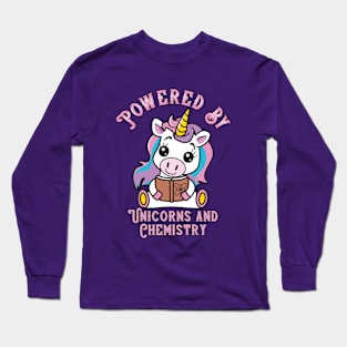 Powered by Unicorns and Chemistry Long Sleeve T-Shirt